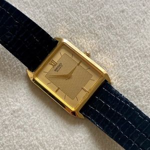 Black and Gold Watch
